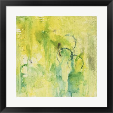 Framed Oriental Figures IV Print