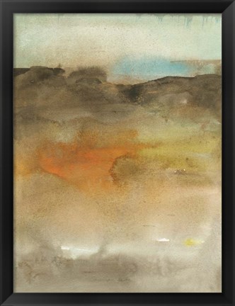 Framed Sky &amp; Desert I Print