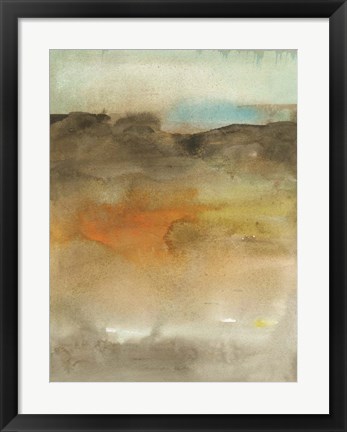 Framed Sky &amp; Desert I Print