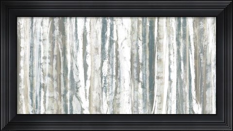 Framed Treeline Strata I Print