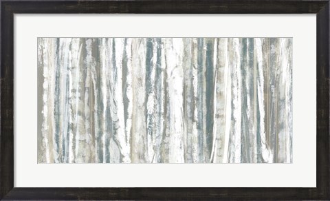 Framed Treeline Strata I Print