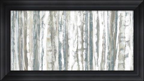 Framed Treeline Strata II Print