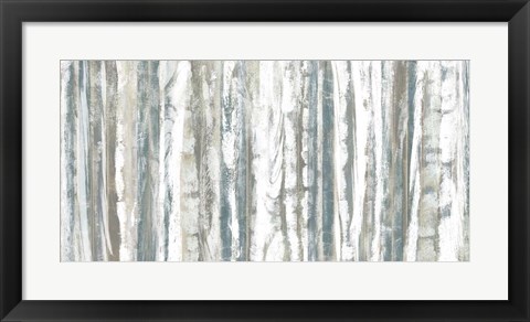 Framed Treeline Strata II Print