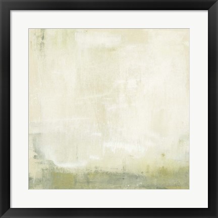 Framed Olive Horizon I Print