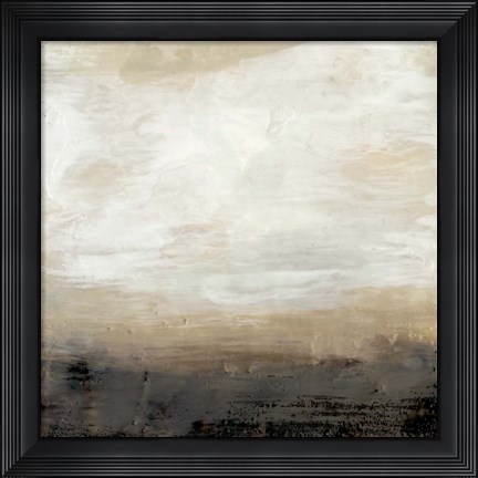 Framed Umber Land I Print