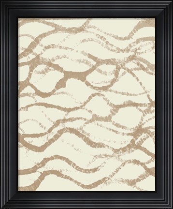 Framed Neutral Undulate II Print