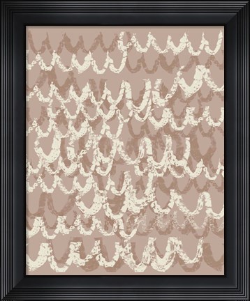 Framed Scalloped III Print