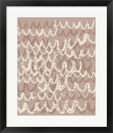 Framed Scalloped III Print