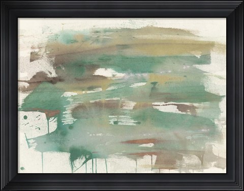Framed Mineral Splash I Print