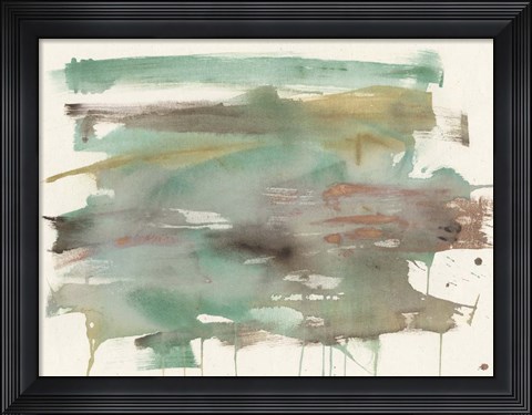 Framed Mineral Splash II Print