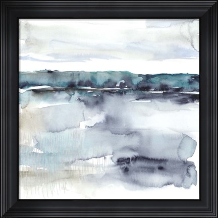 Framed View Across the Lake I Print