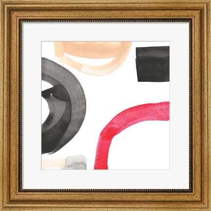 Framed Neon Arches II Print
