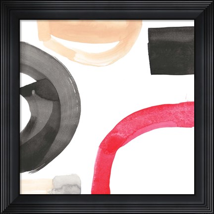 Framed Neon Arches II Print