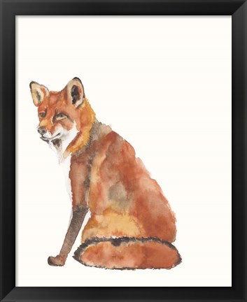 Framed Sly Fox II Print