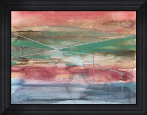 Framed Vanishing Line II Print