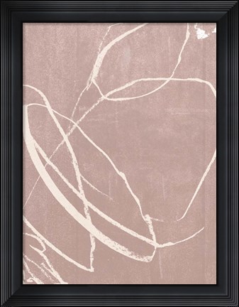 Framed Tactile Reflex I Print