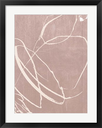 Framed Tactile Reflex I Print