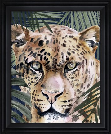 Framed Jungle Cat II Print