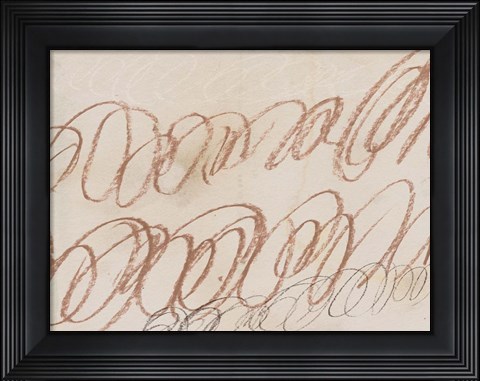Framed Squiggles I Print