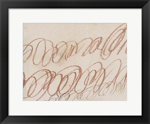 Framed Squiggles I Print