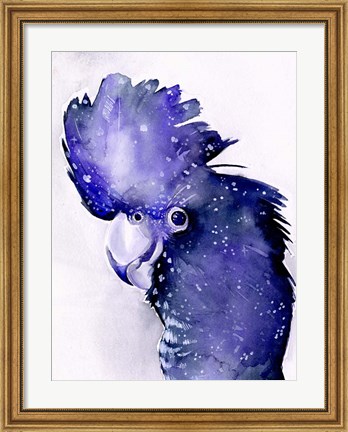 Framed Celestial Cockatoos II Print
