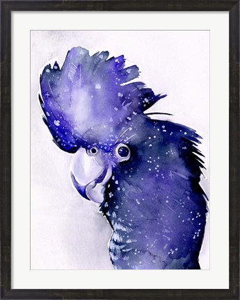 Framed Celestial Cockatoos II Print