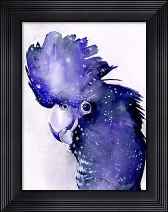 Framed Celestial Cockatoos II Print