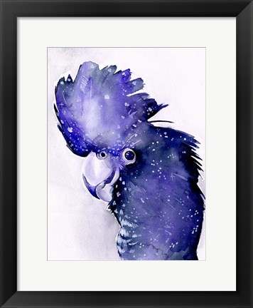 Framed Celestial Cockatoos II Print