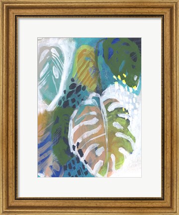 Framed Hazy Jungle I Print