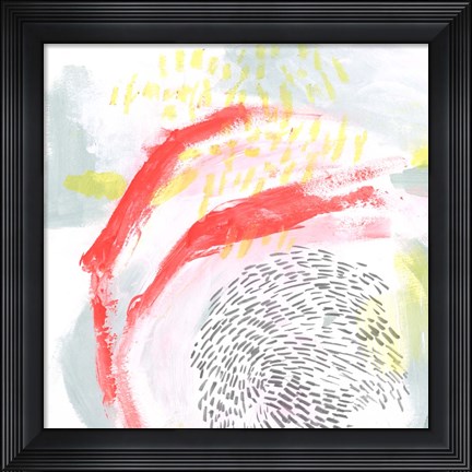 Framed Mint Vortex II Print
