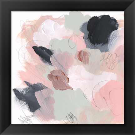 Framed Erica&#39;s Bouquet II Print