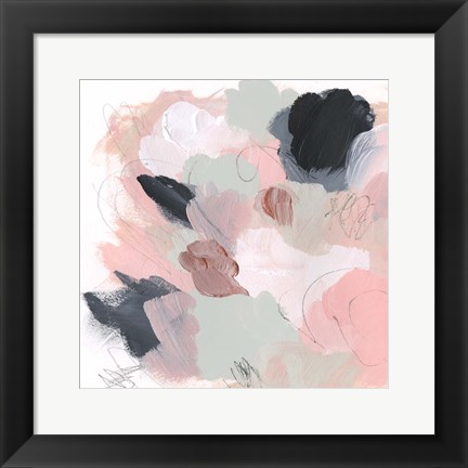 Framed Erica&#39;s Bouquet II Print