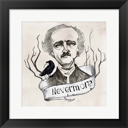 Framed Nevermore I Print