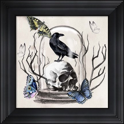 Framed Nevermore II Print