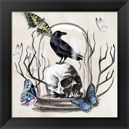 Framed Nevermore II Print