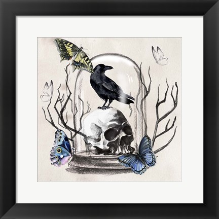 Framed Nevermore II Print