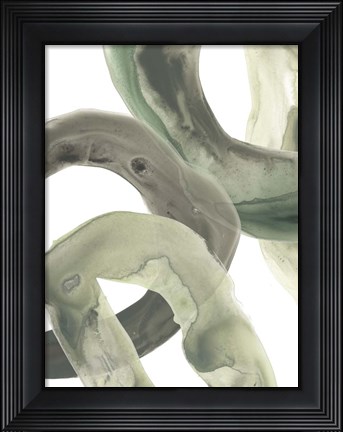 Framed Concentric Lichen VI Print