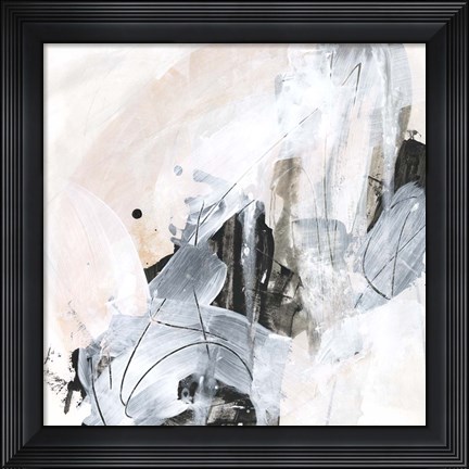 Framed Veiled Formation I Print