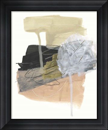 Framed Shuffle Stack I Print