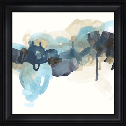 Framed Circular Surf II Print