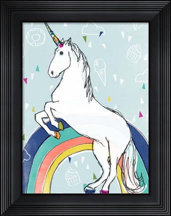 Framed Funky Fun II Print