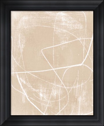 Framed Linje II Print