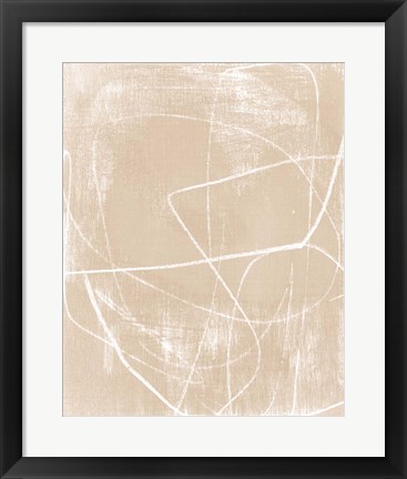 Framed Linje II Print
