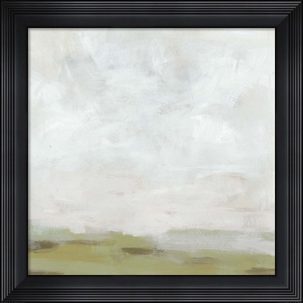 Framed Moss Horizon I Print