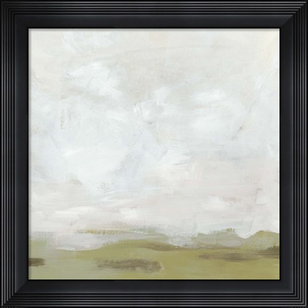 Framed Moss Horizon II Print