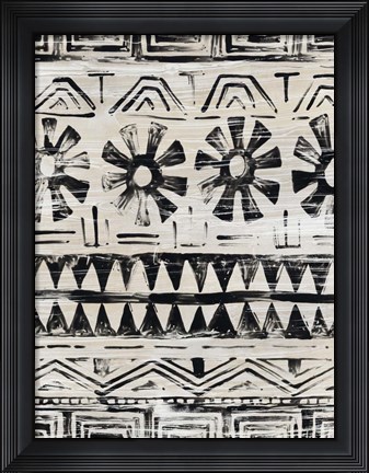 Framed Modern Mudcloth III Print