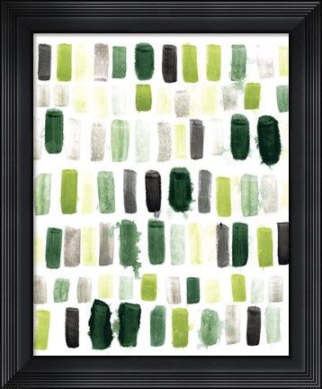 Framed Jungle Palette I Print