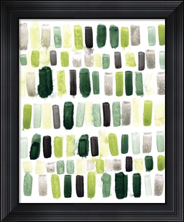 Framed Jungle Palette II Print