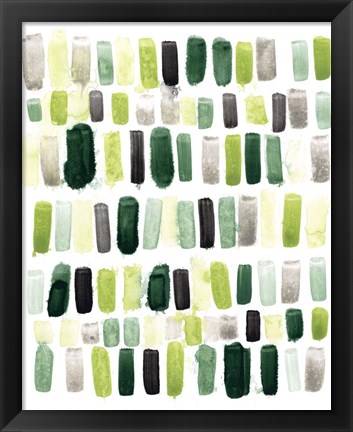 Framed Jungle Palette II Print