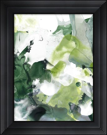 Framed Jungle Marble II Print